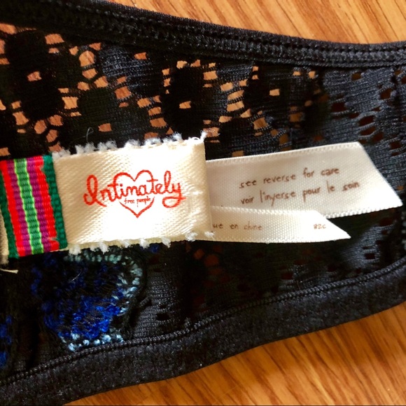 Free People Intimately Embroidered Bra 32C - Picture 5 of 6